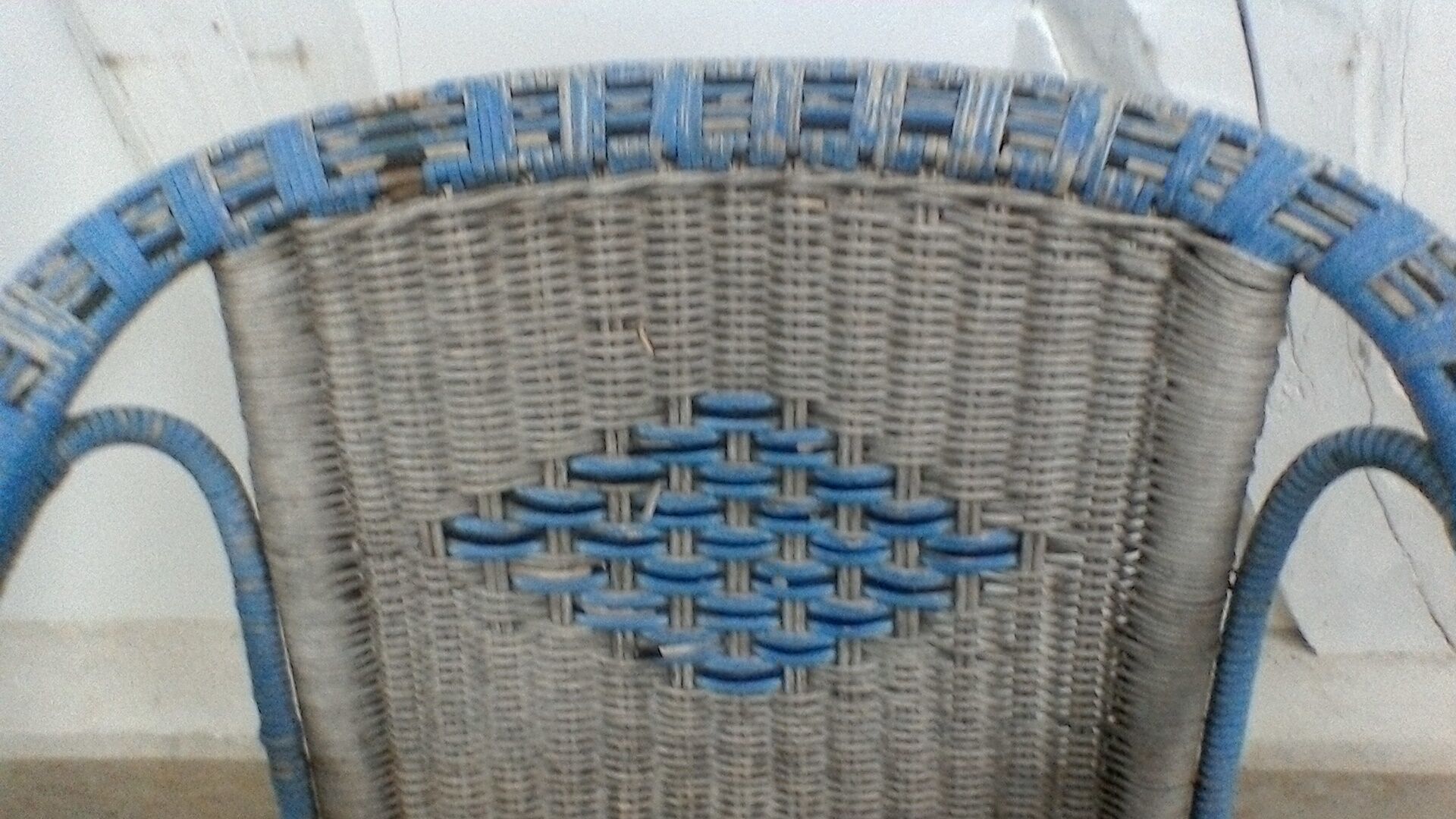 Rattan chair, vintage