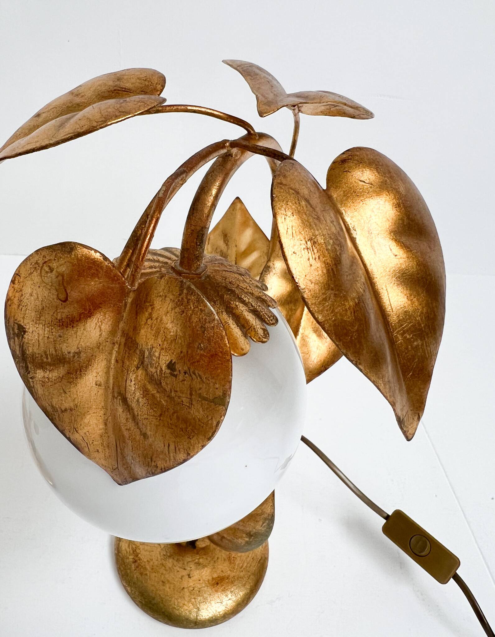 Ensemble de 2 lampes de table florentines d'Italie, années 1960