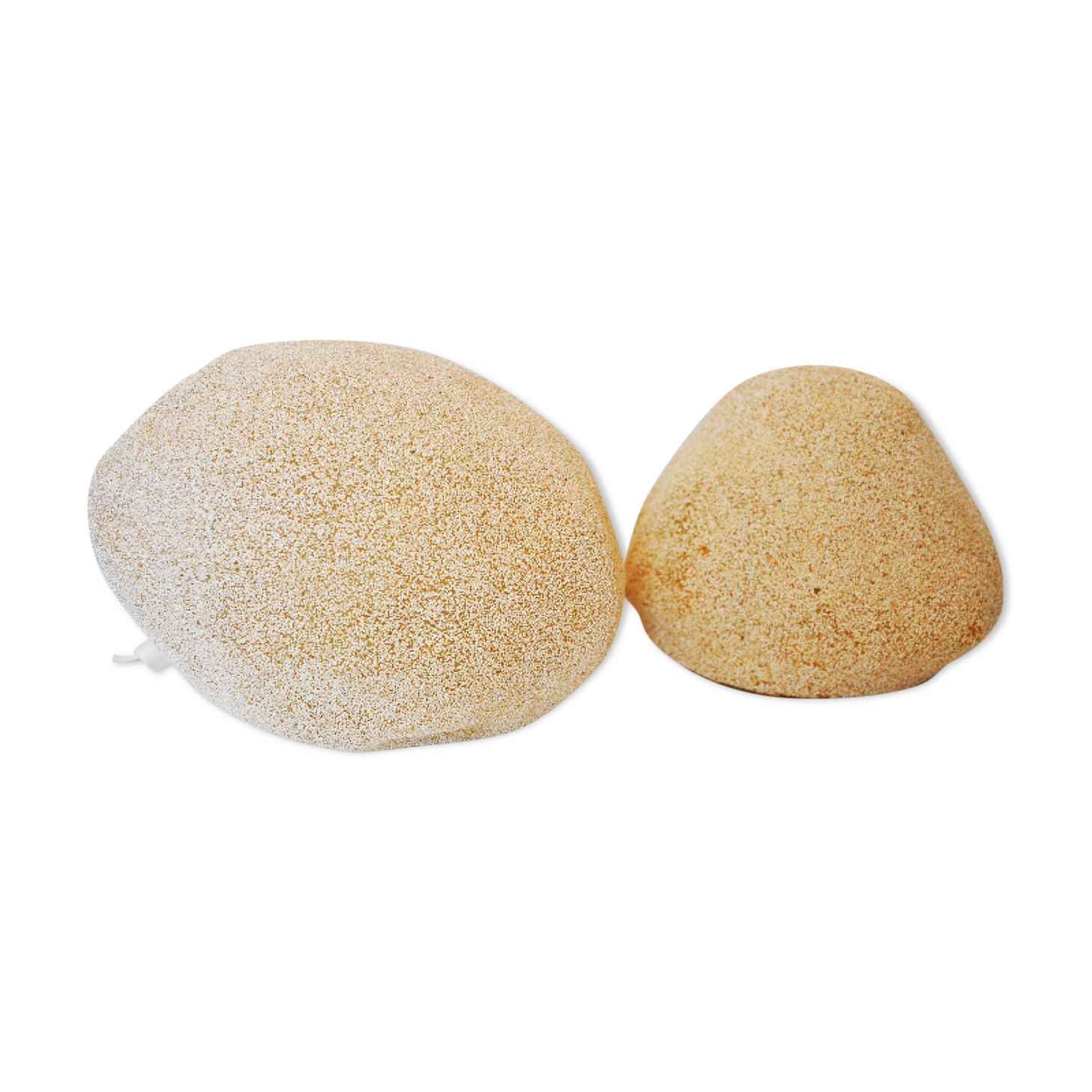 2 Singleton rock lamps