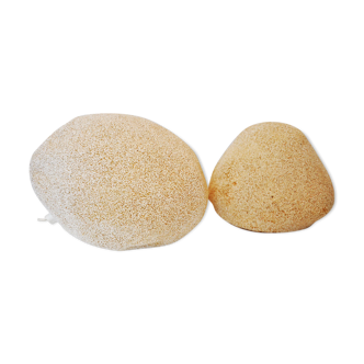 2 Singleton rock lamps