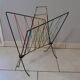 Vintage magazine holder scoubidou design year 50 60