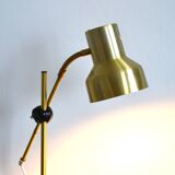 Lampadaire réglable en laiton AJH 1970