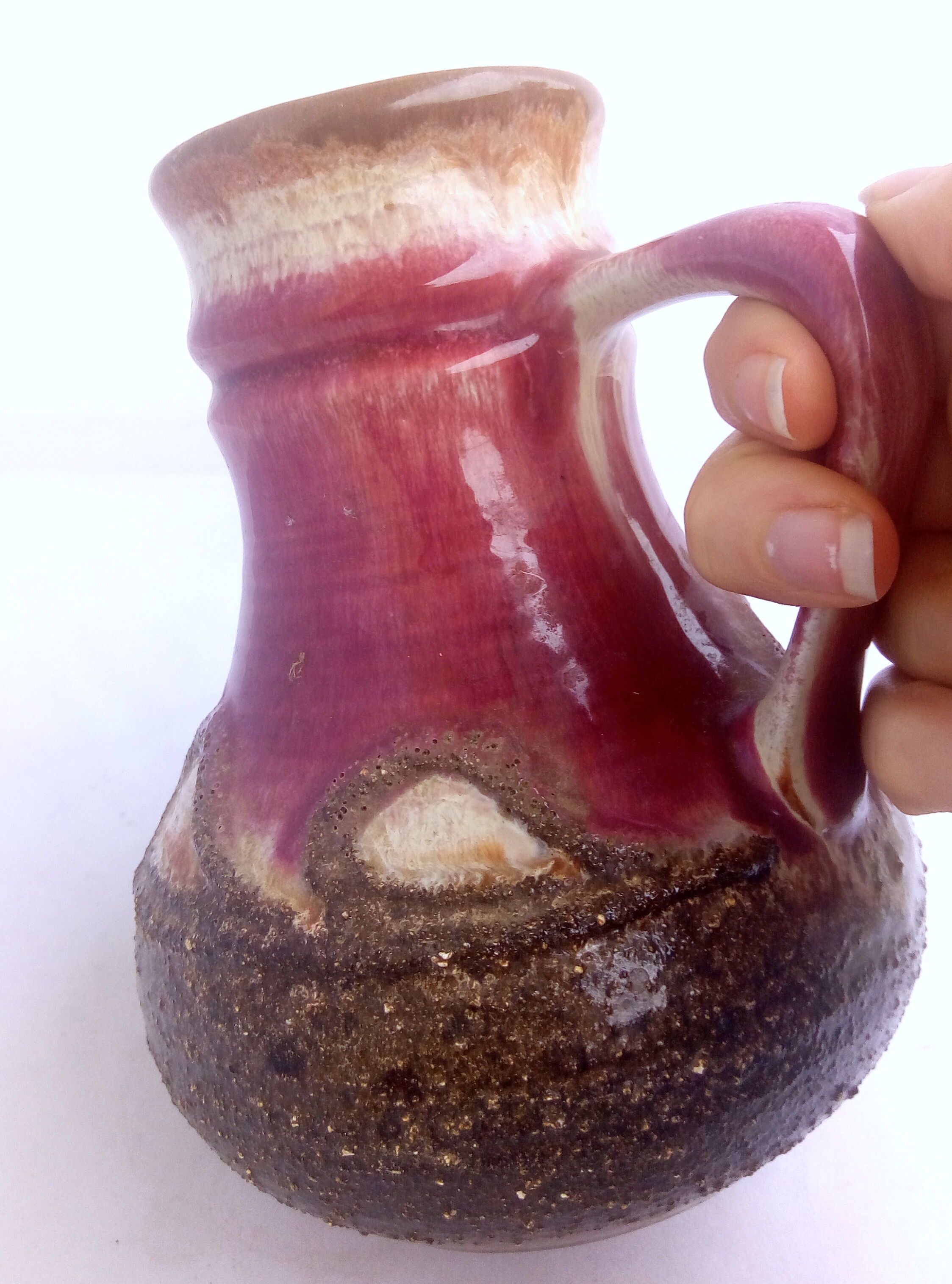 Strehla Keramik retro pitcher 60s / 70s