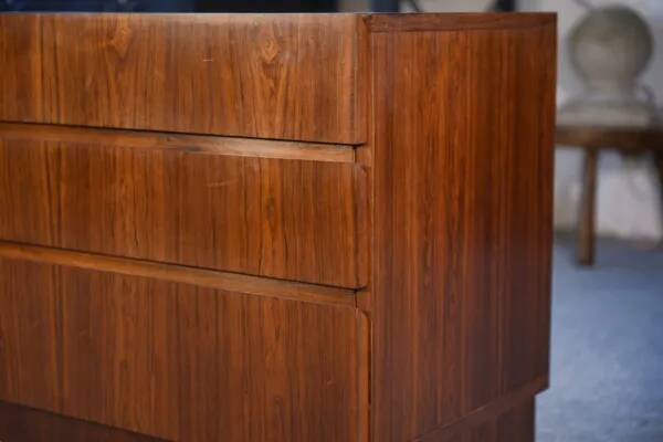 Scandinavian 3-drawer chest in rosewood, 1960s