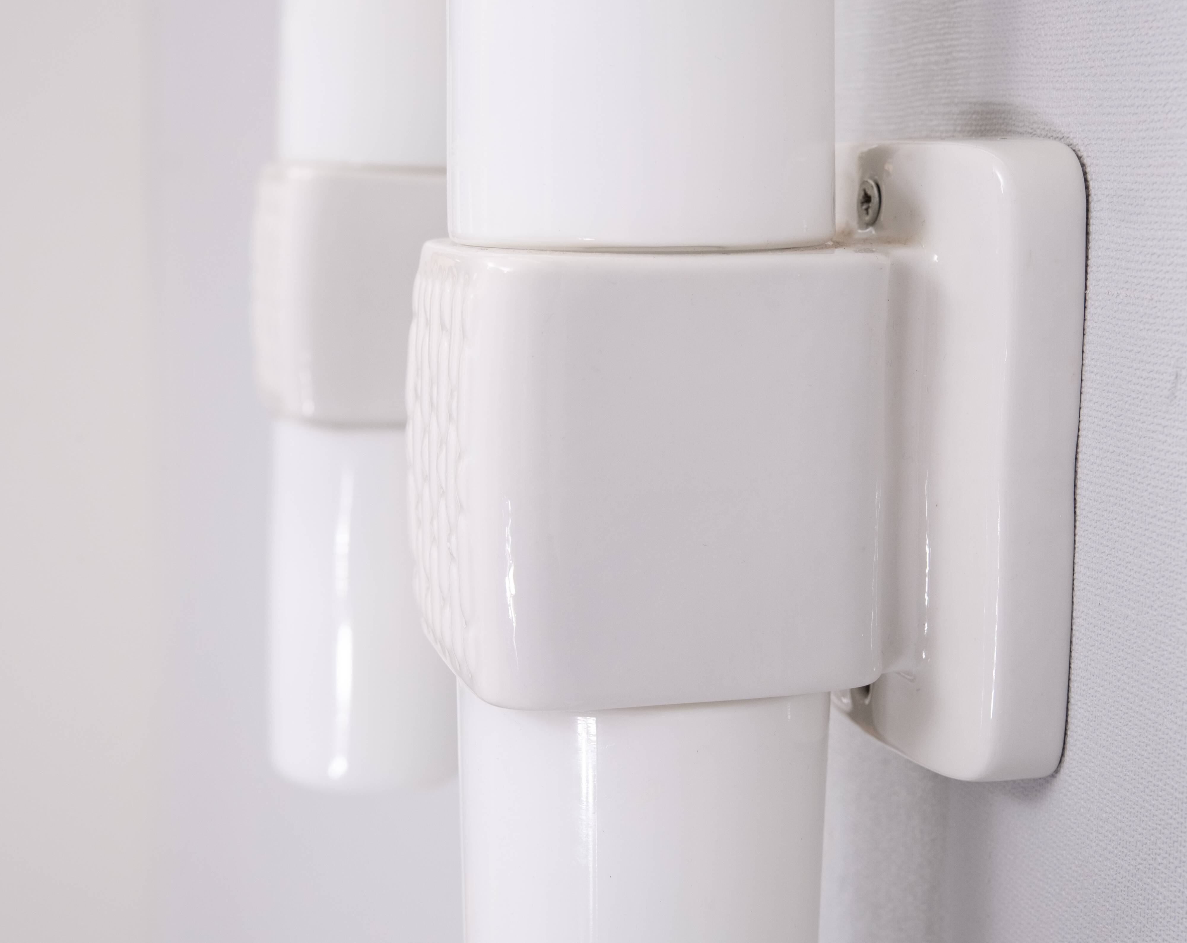 Pair wilhelm wagenfeld barhroom wall lamps 1960 germany