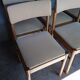 Baumann 6 chair signed 1960 vintage design