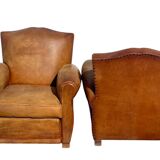 Paire de Fauteuils Club