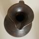 potter's pitcher vase in sandstone turned with coil Puisaye 1970