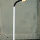 Vintage flexible reading floor lamp, Italy 1980s