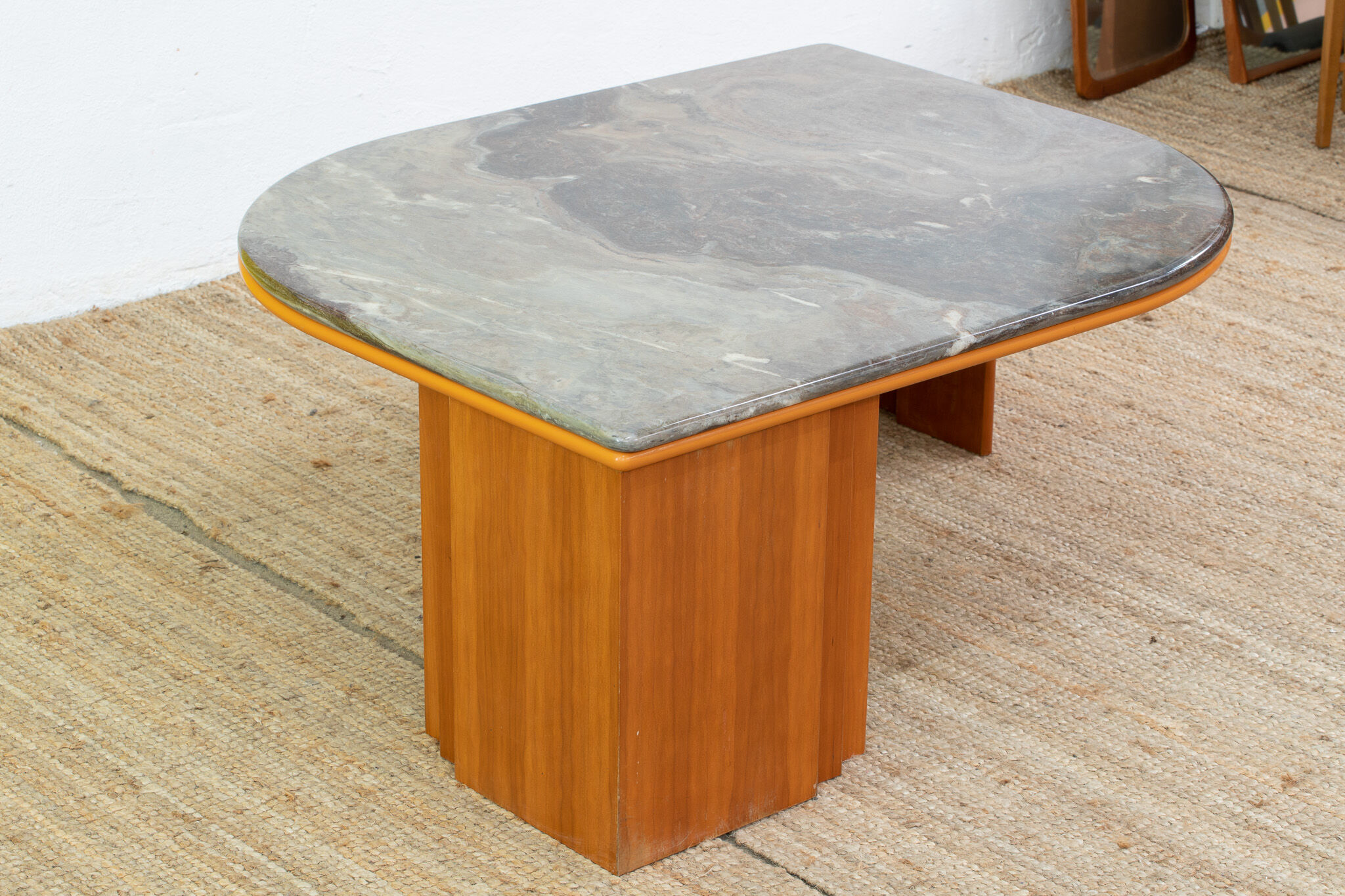 Vintage Scandinavian coffee table – 110 cm
