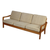 Danish 3-Sitzer Teak Sofa Daybed Juul Kristensen Vintage 60er 70s