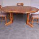 Chairs and table Denmark 1980s