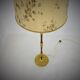 Czechoslovakia mid-century floor lamp in alabaster and brass, 1950s