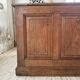 Counter or desk in oak from the 1950s.