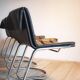 Lot de 4 chaises italiennes, années 70.