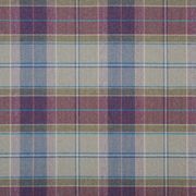 Classic Scottish chair in red burgundy tartan pattern, mid-century, Europe, 1960s.