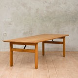 Table basse en chêne par Borge Mogensen