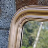 Louis Philippe gilded antique mirror