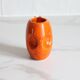 Petit pichet en céramique orange des années 70