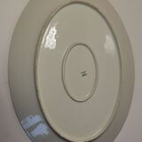 Plat de service en porcelaine de Limoges ancien