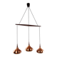 Triple Danish suspension, Metal and Rosewood, Jo Hammerborg.