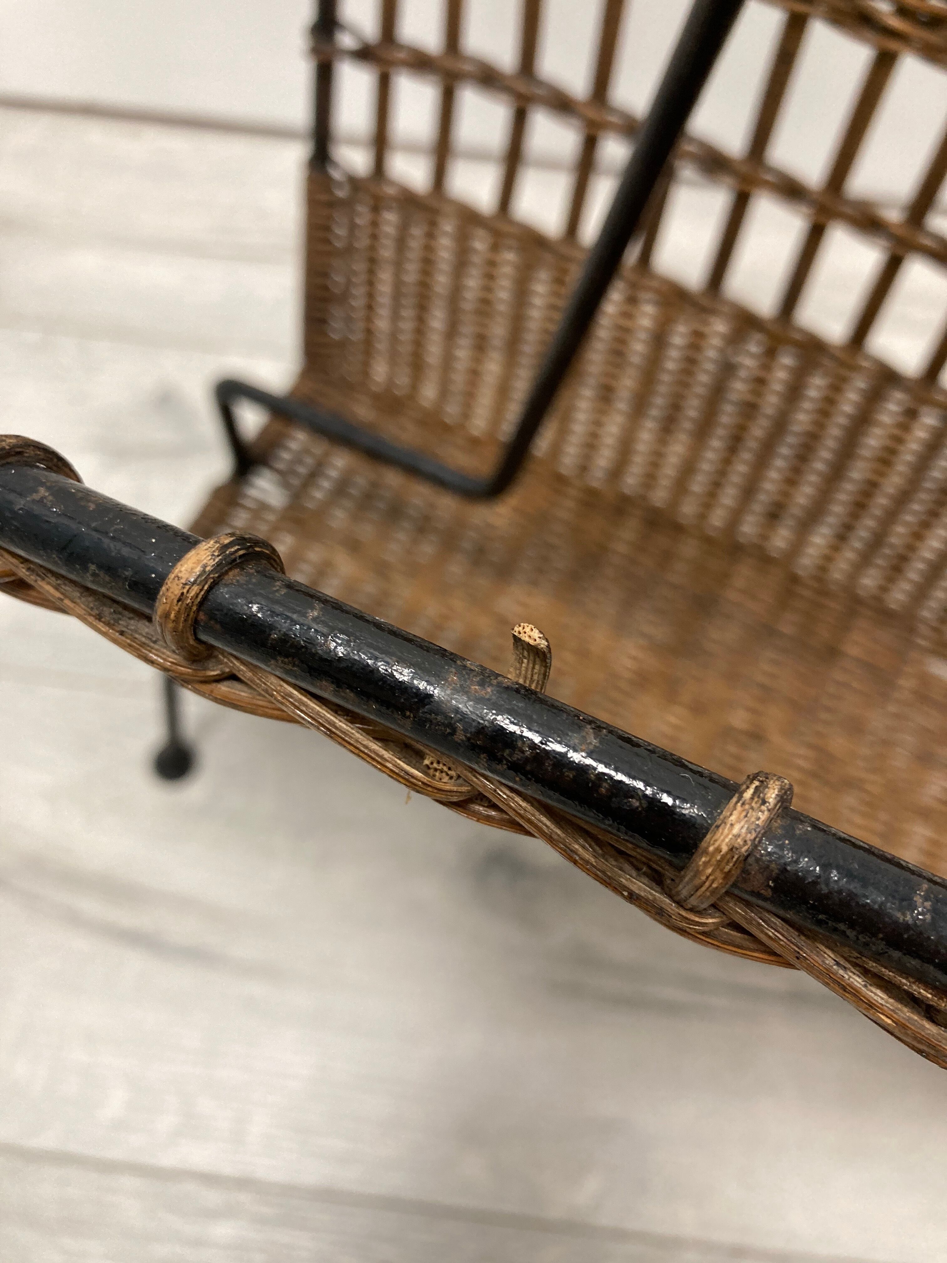 Vintage magazine door