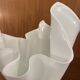 Handkerchief vase, “Fazzoletto” model, by Fluvio Bianconi for Venini