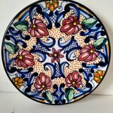 Large Andalusian ceramic plate