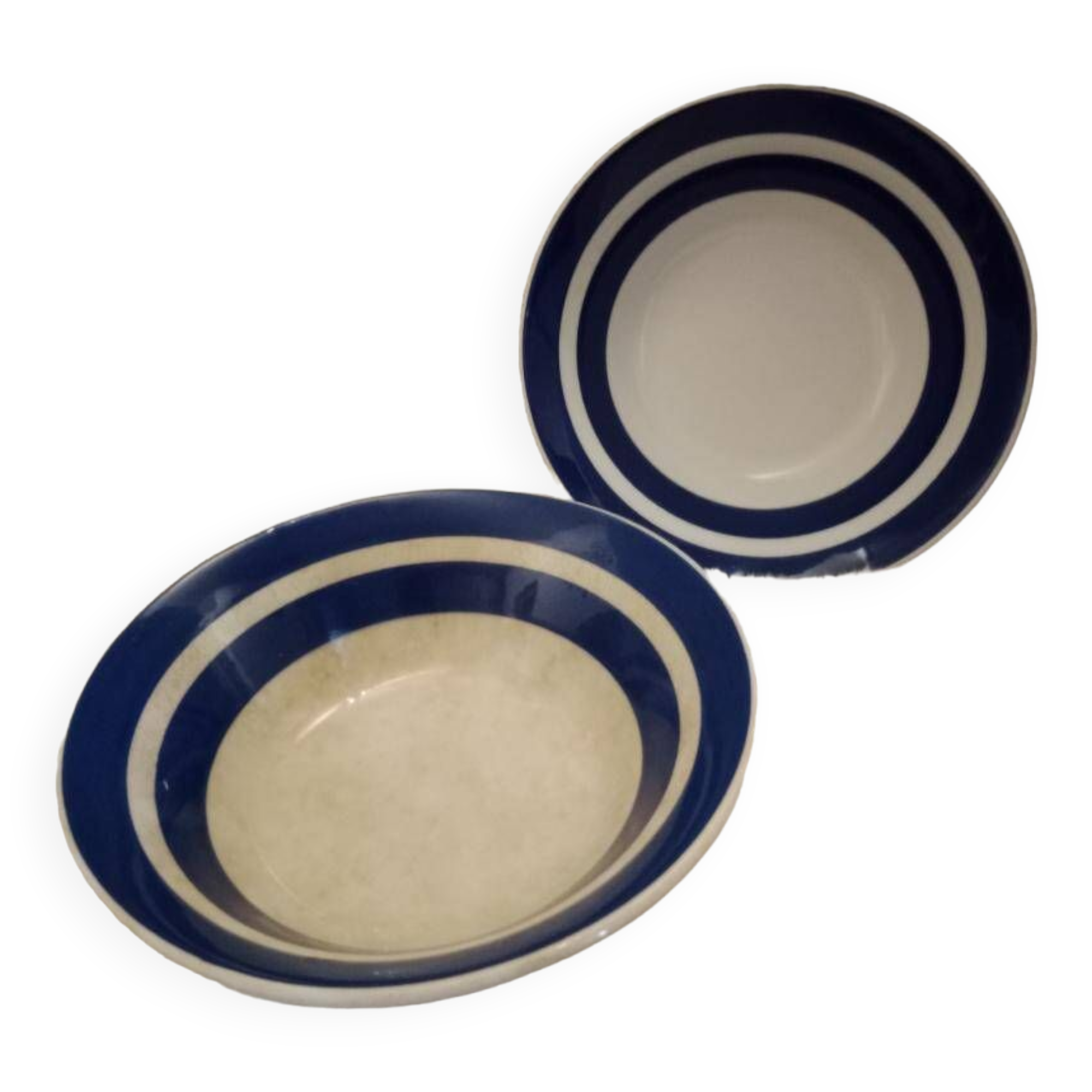 2 vintage England Staffordsmire bowls