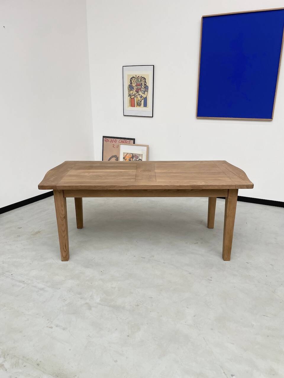 Oak farmhouse table 270 cm with extensions