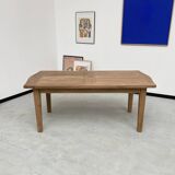 Oak farmhouse table 270 cm with extensions