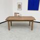 Table de ferme chêne 270 cm avec allonges