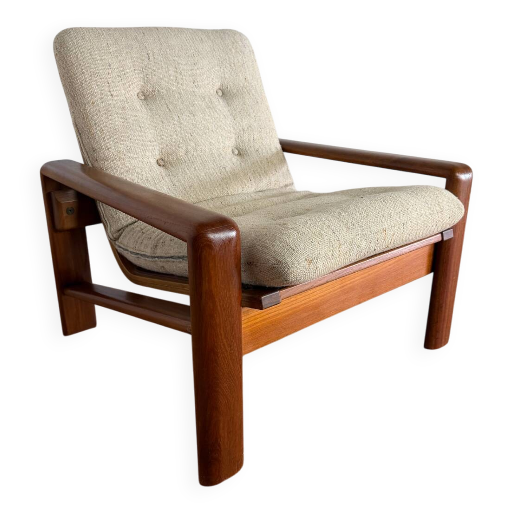 Scandinavian armchair in teak – 1970 Attributed to EMC Møbler, Denmark