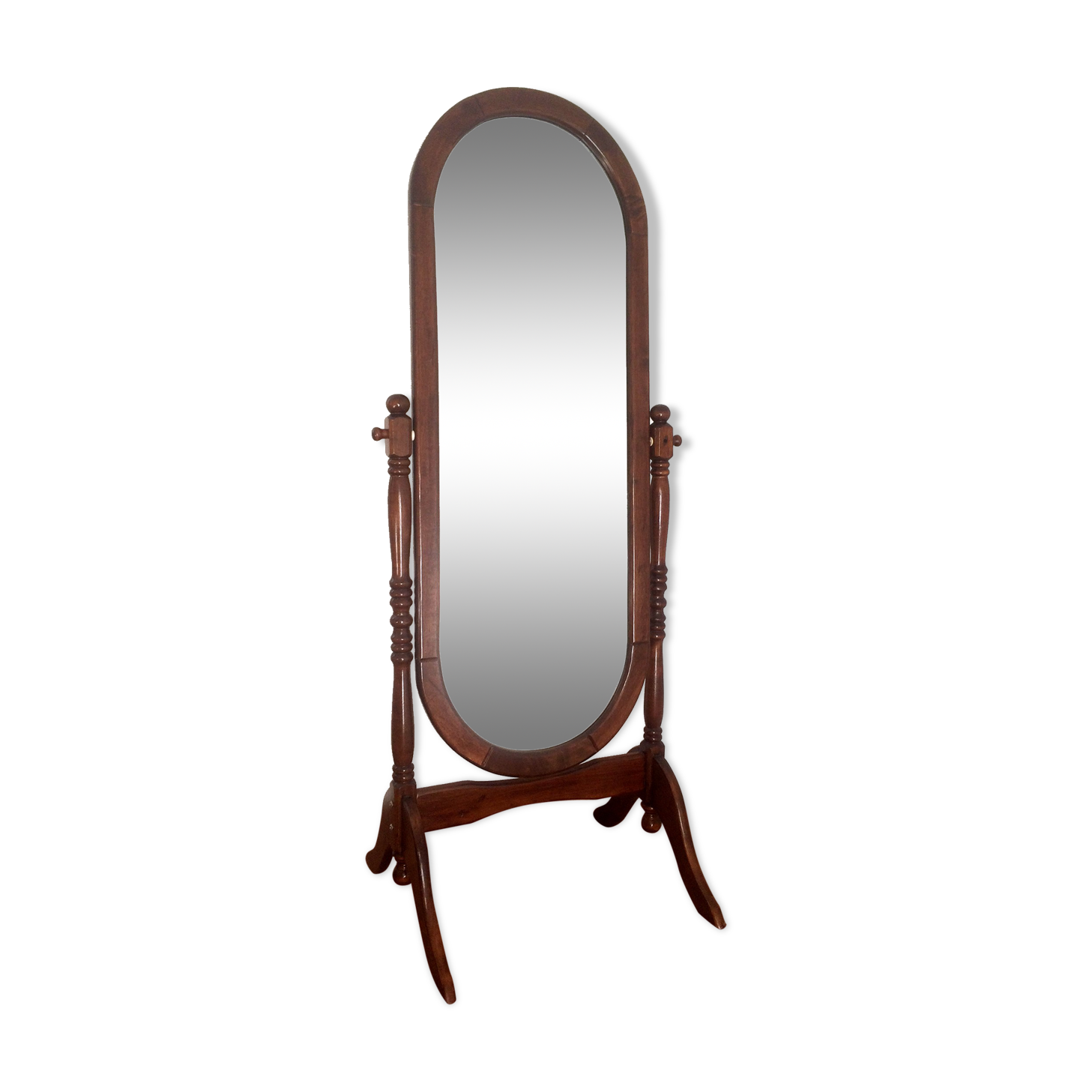 Mirror rocking on feet 62x152cm