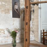 Console service in solid oak, circa 1900.