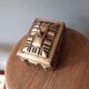 Brass art deco box