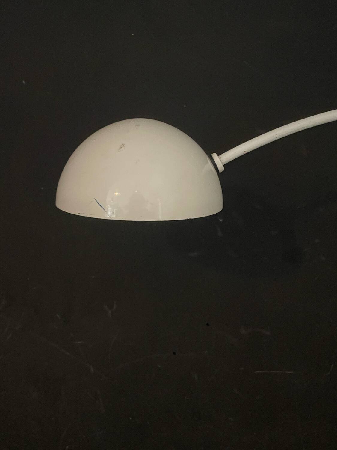 Postmodern metal table lamp, 1980s