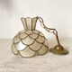 Vintage suspension in mother-of-pearl and brass