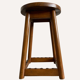 Dutch art deco stool, Amsterdam School ca 1920-1930