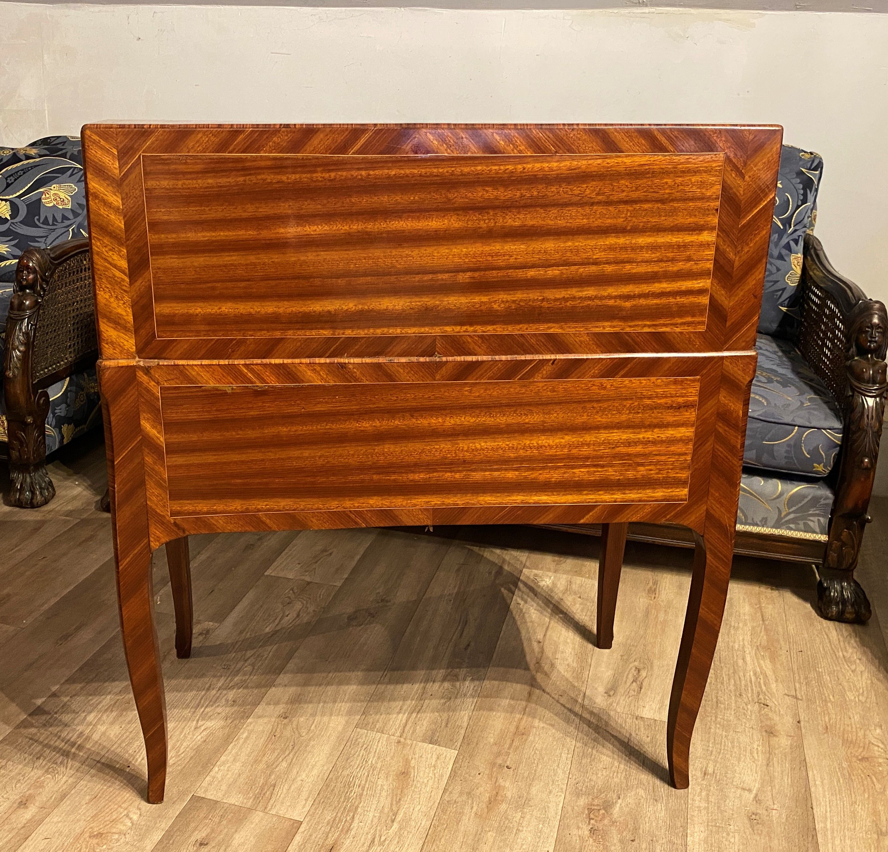 Slope desk marquetry XVIIIth