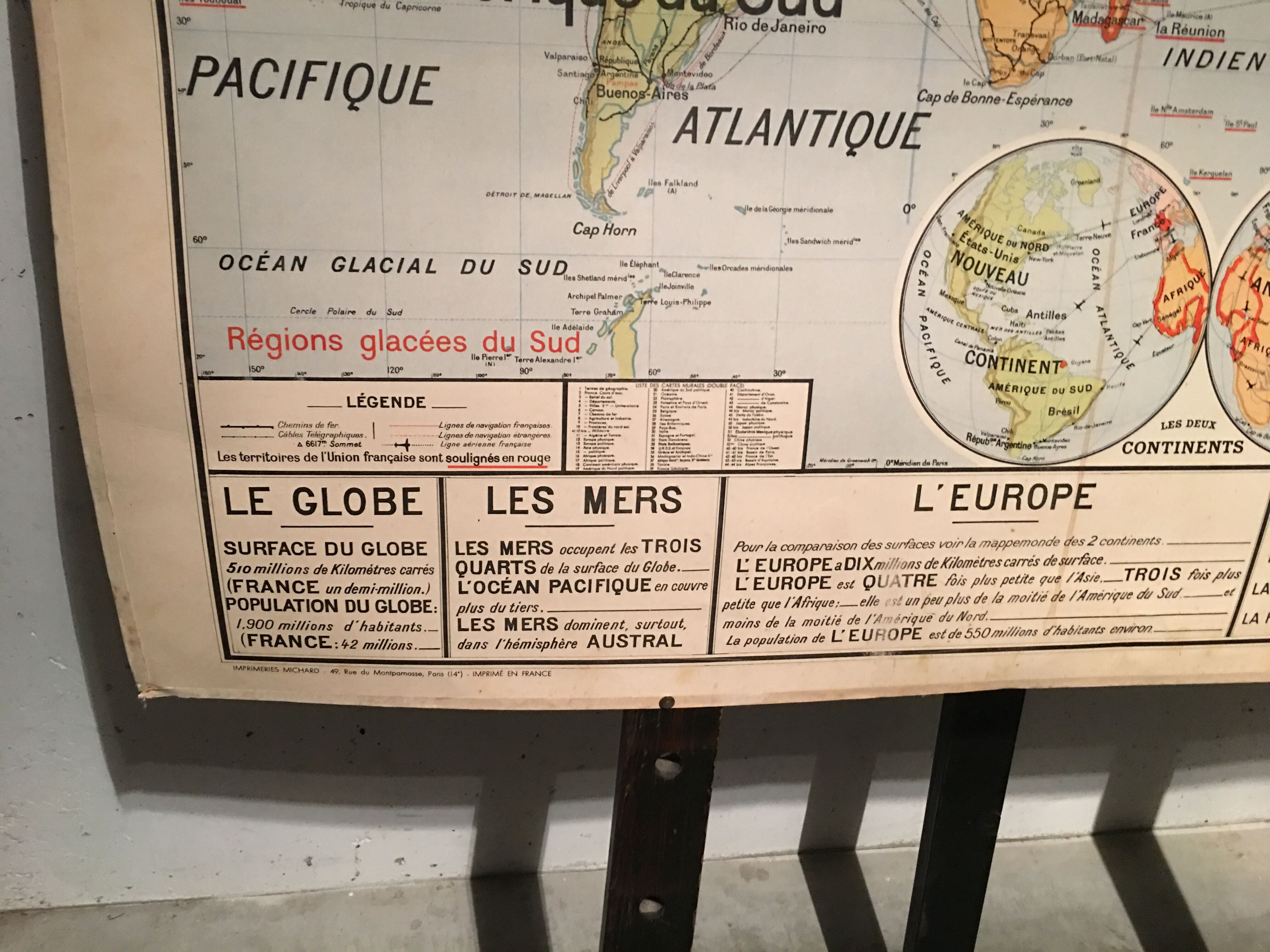 Armand colin school map