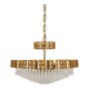 Brass chandelier, Danish design, 1970s, produced in Denmark