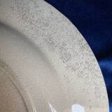 Plat Gien en terre de fer modèle Chardonnerets