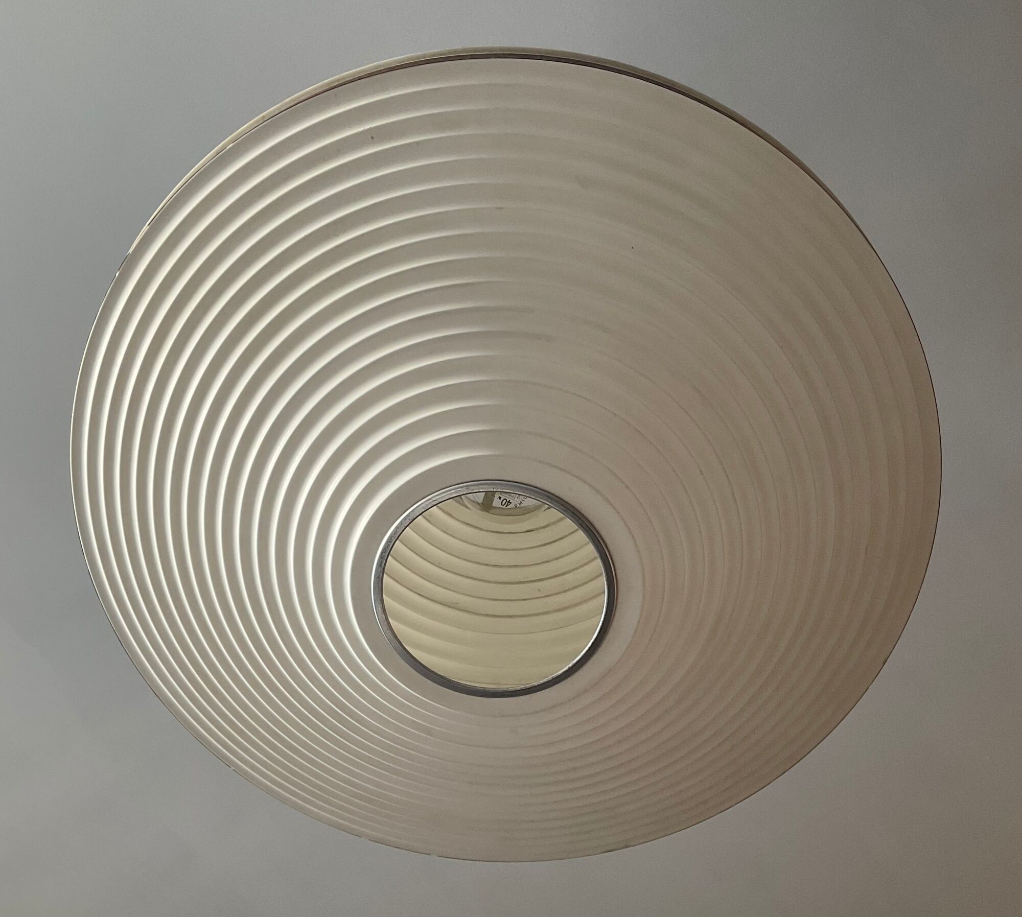 Origami Erco pendant lamp by Aloys Gangkofner 60s
