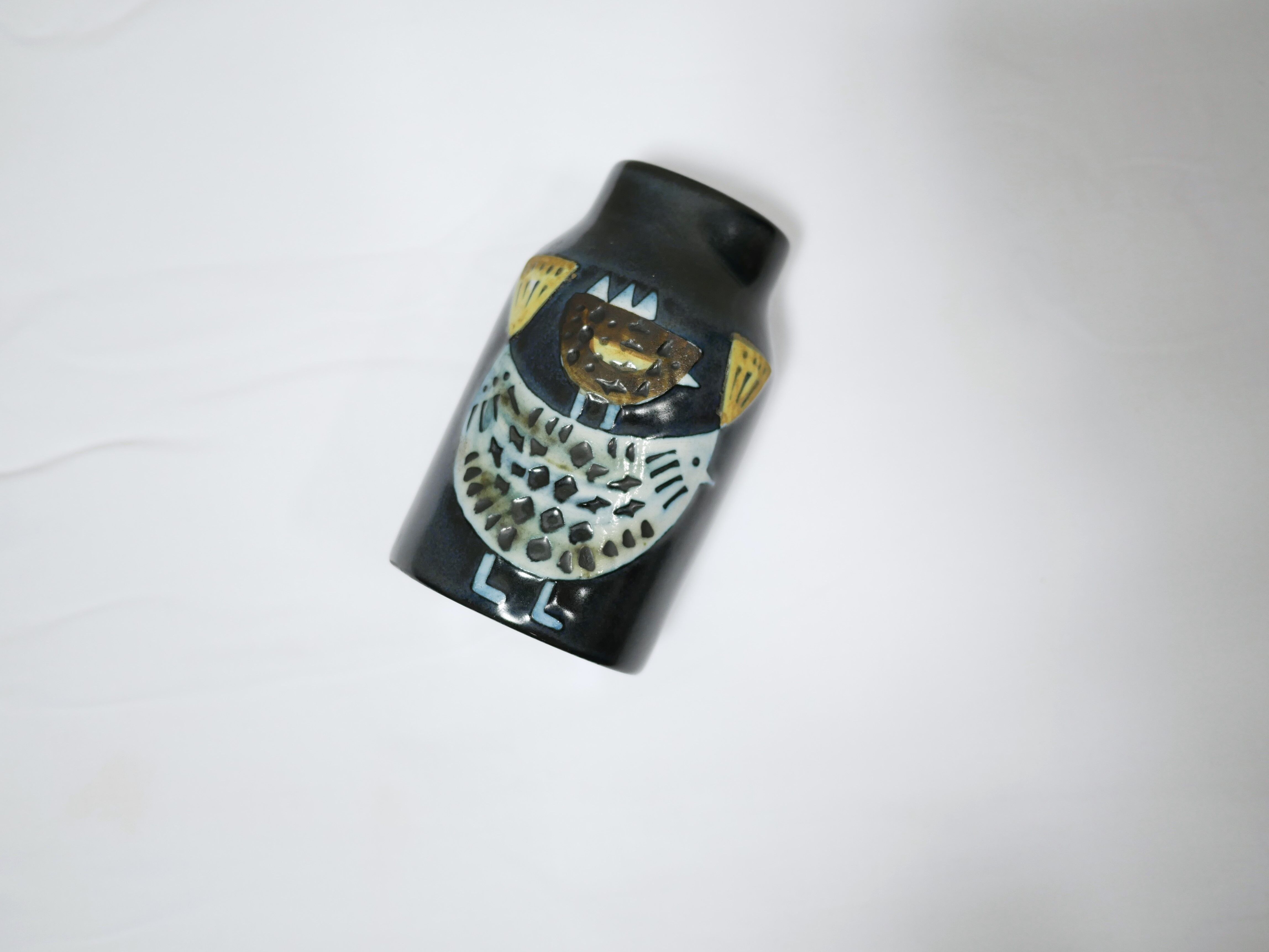 Vintage Scandinavian ceramic vase by Lisa Larson for Gustavsberg