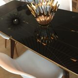 Crank dining table