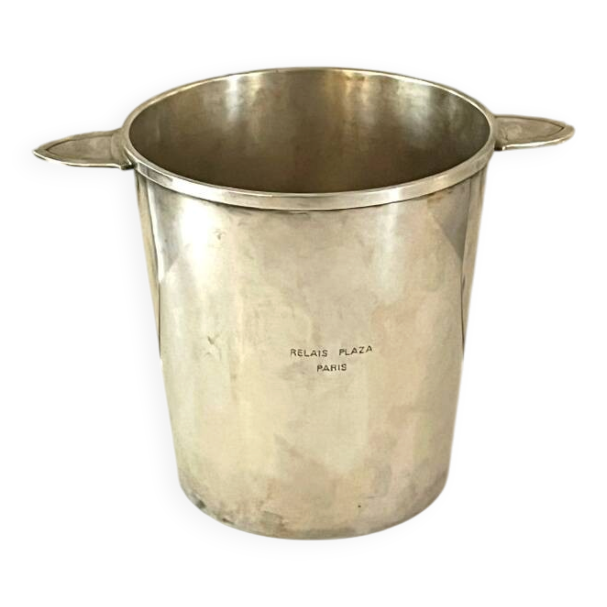 Rare Christofle Silver-Plated Champagne Bucket – Relais Plaza Paris