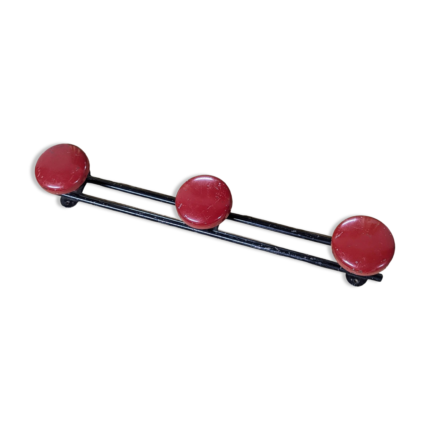 Vintage metal coat rack