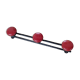 Vintage metal coat rack