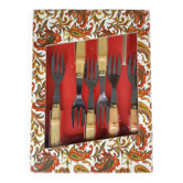 Box of 6 dessert forks